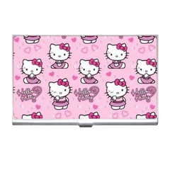 Cute Hello Kitty Collage, Cute Hello Kitty Business Card Holder by nateshop