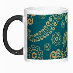 European Pattern, Blue, Desenho, Retro, Style Morph Mug by nateshop