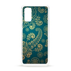 European Pattern, Blue, Desenho, Retro, Style Samsung Galaxy S20 6 2 Inch Tpu Uv Case by nateshop