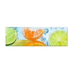 Fruits, Fruit, Lemon, Lime, Mandarin, Water, Orange Sticker (bumper) by nateshop