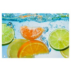 Fruits, Fruit, Lemon, Lime, Mandarin, Water, Orange Banner And Sign 6  X 4  by nateshop