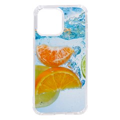 Fruits, Fruit, Lemon, Lime, Mandarin, Water, Orange Iphone 14 Pro Max Tpu Uv Print Case