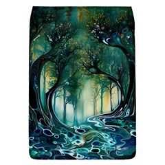 Trees Forest Mystical Forest Background Landscape Nature Removable Flap Cover (l)