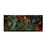 Flowers Trees Forest Mystical Forest Nature Background Landscape Hand Towel Front