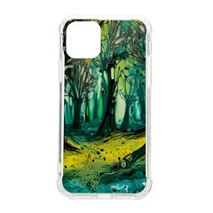 Trees Forest Mystical Forest Nature Junk Journal Landscape Nature Iphone 11 Pro 5 8 Inch Tpu Uv Print Case by Maspions