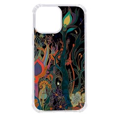 Trees Forest Mystical Forest Nature Junk Journal Landscape Iphone 13 Pro Max Tpu Uv Print Case by Maspions