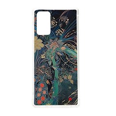 Flowers Trees Forest Mystical Forest Nature Junk Journal Scrapbooking Background Landscape Samsung Galaxy Note 20 Tpu Uv Case by Maspions