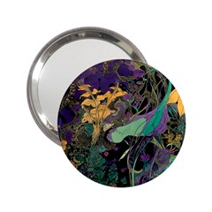 Flowers Trees Forest Mystical Forest Nature 2 25  Handbag Mirrors