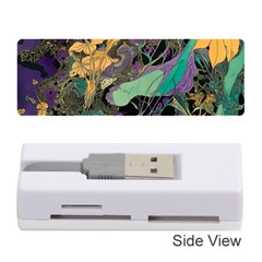 Flowers Trees Forest Mystical Forest Nature Memory Card Reader (stick)