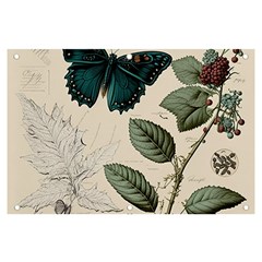 Butterflies Butterfly Botanical Nature Sketch Junk Journal Field Notes Paper Vintage Ephemera Banner And Sign 6  X 4 