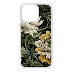 Flower Blossom Bloom Botanical Spring Nature Floral Pattern Leaves Iphone 13 Pro Tpu Uv Print Case