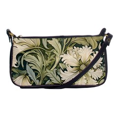 Flower Floral Pattern Floral Digital Paper Spring Flora Botanical Blossom Bloom Vintage Art Shoulder Clutch Bag