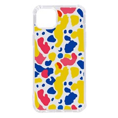 Colored Blots Painting Abstract Art Expression Creation Color Palette Paints Smears Experiments Mode Iphone 14 Plus Tpu Uv Print Case by Maspions