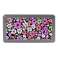 Flowers Floral Pattern Digital Texture Beautiful Memory Card Reader (mini)