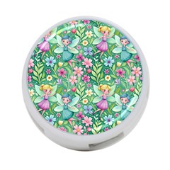Fairies Fantasy Background Wallpaper Design Flowers Nature Colorful 4-port Usb Hub (two Sides)