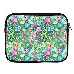 Fairies Fantasy Background Wallpaper Design Flowers Nature Colorful Apple Ipad 2/3/4 Zipper Cases by Maspions