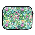 Fairies Fantasy Background Wallpaper Design Flowers Nature Colorful Apple iPad 2/3/4 Zipper Cases Front