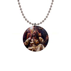 The King Who Laughs 1  Button Necklace by EatMeDrinkMe