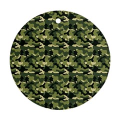 Camouflage Pattern Ornament (round)