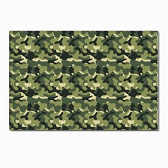 Camouflage Pattern Postcard 4 x 6  (pkg Of 10) by goljakoff