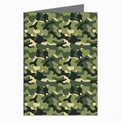 Camouflage Pattern Greeting Cards (pkg Of 8) by goljakoff