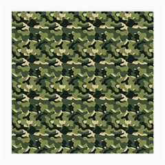 Camouflage Pattern Medium Glasses Cloth (2 Sides) by goljakoff