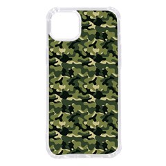 Camouflage Pattern Iphone 14 Plus Tpu Uv Print Case by goljakoff