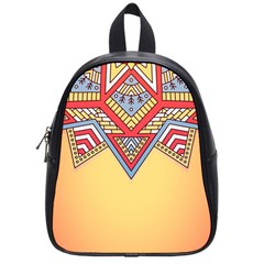 Mandala Sun School Bag (small)