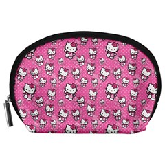 Hello Kitty Pattern, Hello Kitty, Child Accessory Pouch (large)