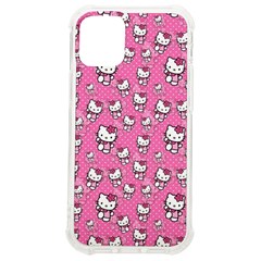 Hello Kitty Pattern, Hello Kitty, Child Iphone 12 Mini Tpu Uv Print Case	