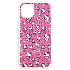 Hello Kitty Pattern, Hello Kitty, Child Iphone 12/12 Pro Tpu Uv Print Case by nateshop