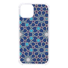Islamic Ornament Texture, Texture With Stars, Blue Ornament Texture Iphone 13 Tpu Uv Print Case by nateshop