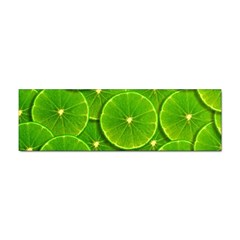 Lime Textures Macro, Tropical Fruits, Citrus Fruits, Green Lemon Texture Sticker Bumper (100 Pack) by nateshop