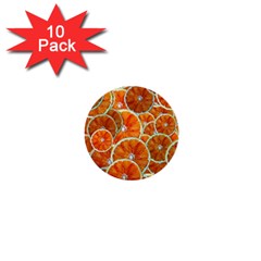 Oranges Patterns Tropical Fruits, Citrus Fruits 1  Mini Buttons (10 Pack)  by nateshop