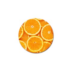 Oranges Textures, Close-up, Tropical Fruits, Citrus Fruits, Fruits Golf Ball Marker by nateshop