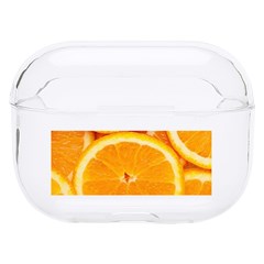 Oranges Textures, Close-up, Tropical Fruits, Citrus Fruits, Fruits Hard Pc Airpods Pro Case by nateshop