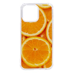 Oranges Textures, Close-up, Tropical Fruits, Citrus Fruits, Fruits Iphone 14 Pro Max Tpu Uv Print Case by nateshop