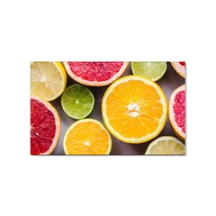 Oranges, Grapefruits, Lemons, Limes, Fruits Sticker (rectangular)