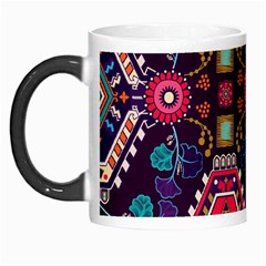 Pattern, Ornament, Motif, Colorful Morph Mug by nateshop