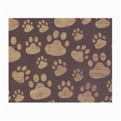 Paws Patterns, Creative, Footprints Patterns Small Glasses Cloth by nateshop