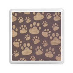 Paws Patterns, Creative, Footprints Patterns Memory Card Reader (square)