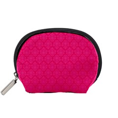 Pink Pattern, Abstract, Background, Bright, Desenho Accessory Pouch (Small)