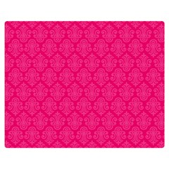 Pink Pattern, Abstract, Background, Bright, Desenho Two Sides Premium Plush Fleece Blanket (teen Size) by nateshop