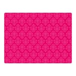 Pink Pattern, Abstract, Background, Bright, Desenho Two Sides Premium Plush Fleece Blanket (Mini) 35 x27  Blanket Back