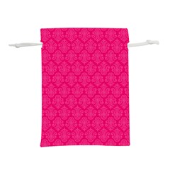 Pink Pattern, Abstract, Background, Bright, Desenho Lightweight Drawstring Pouch (l) by nateshop