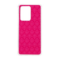 Pink Pattern, Abstract, Background, Bright, Desenho Samsung Galaxy S20 Ultra 6 9 Inch Tpu Uv Case by nateshop