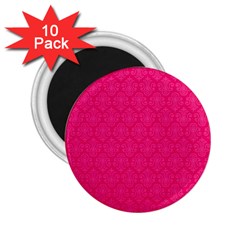 Pink Pattern, Abstract, Background, Bright, Desenho 2 25  Magnets (10 Pack) 