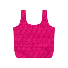Pink Pattern, Abstract, Background, Bright, Desenho Full Print Recycle Bag (s)