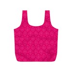 Pink Pattern, Abstract, Background, Bright, Desenho Full Print Recycle Bag (S) Front