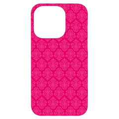 Pink Pattern, Abstract, Background, Bright, Desenho Iphone 14 Pro Black Uv Print Case